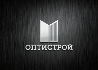 Логотип строительной компании Оптистрой М